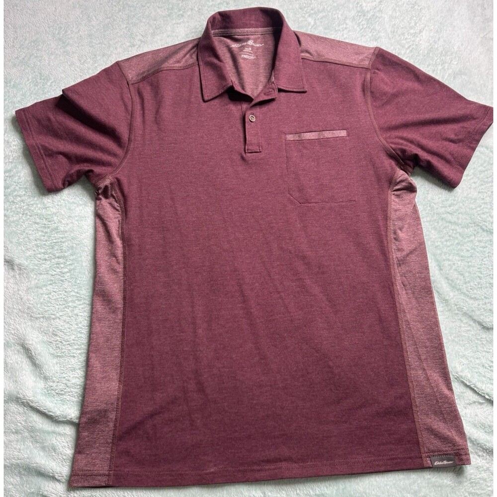 Eddie Bauer Free Dry Polo Mens Size M Golf Casual